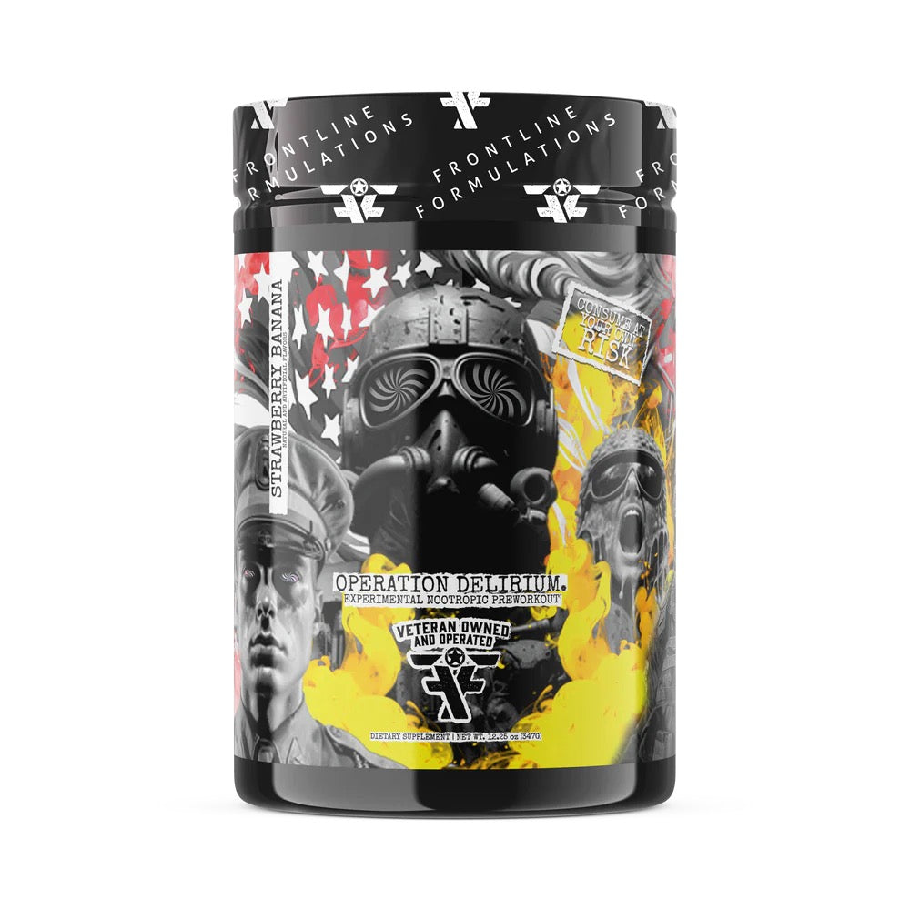 FRONTLINE FORMULATIONS OPERATION DELERIUM PREWORKOUT