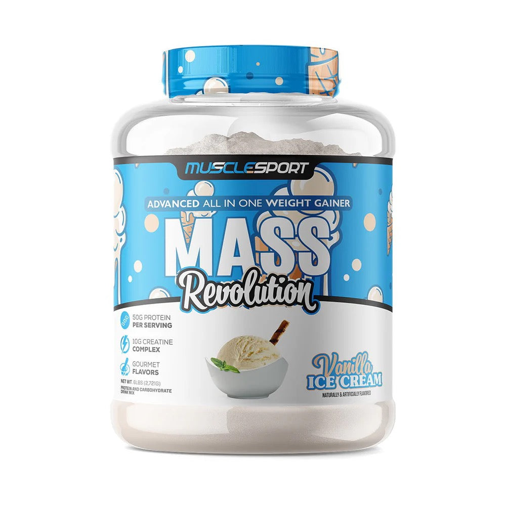 MUSCLE SPORT MASS REVOLUTION PROTEIN