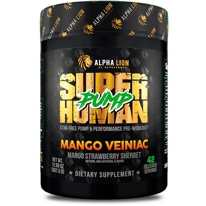 ALPHA LION SUPER HUMAN PUMP PREWORKOUT