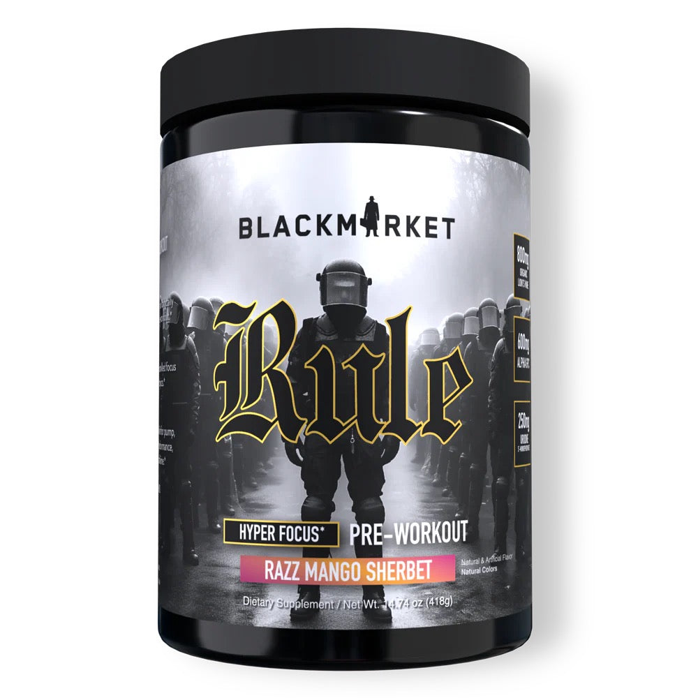 BLACK MARKET RULE PREWORKOUT