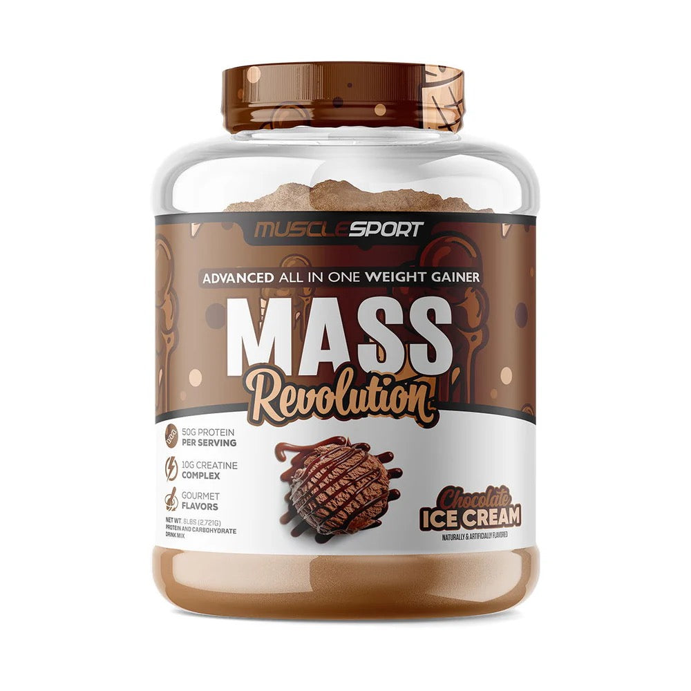 MUSCLE SPORT MASS REVOLUTION PROTEIN