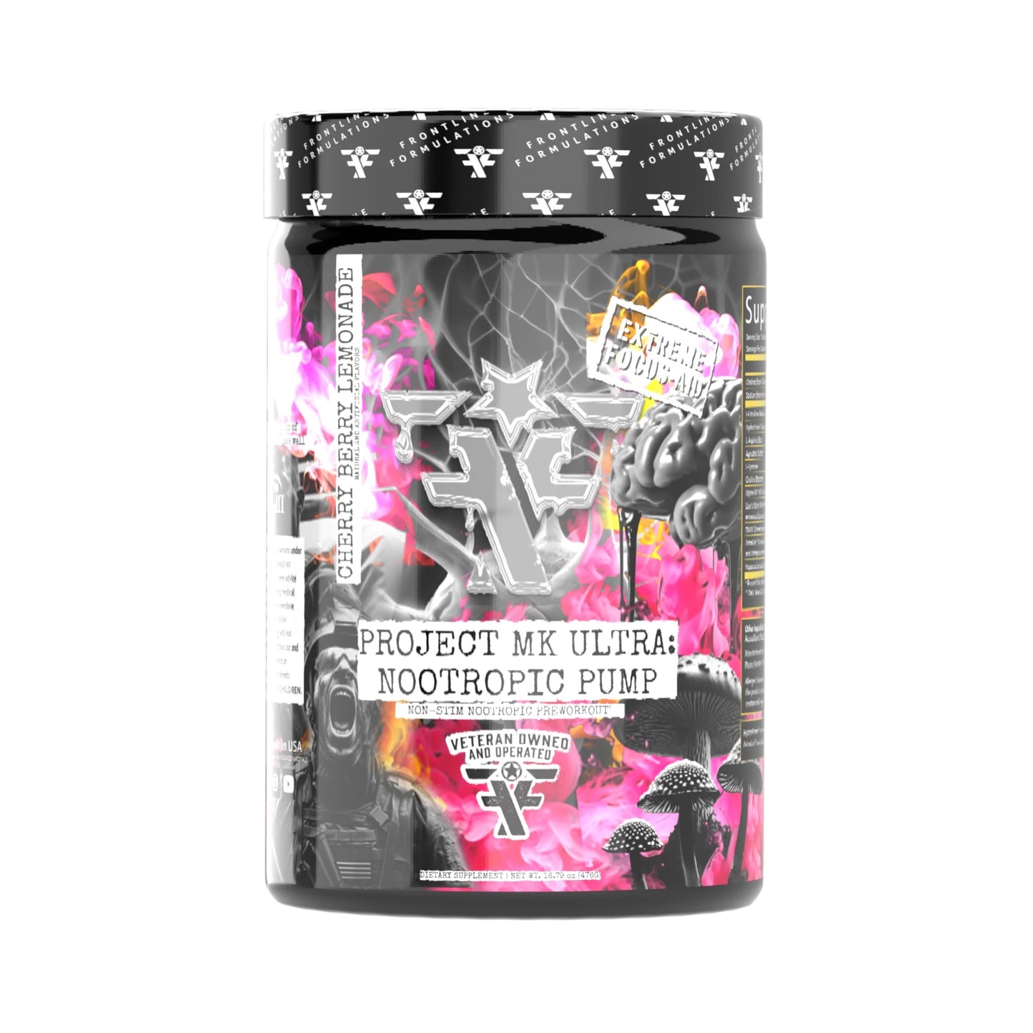 FRONTLINE FORMULATIONS PROJECT MK ULTRA PREWORKOUT