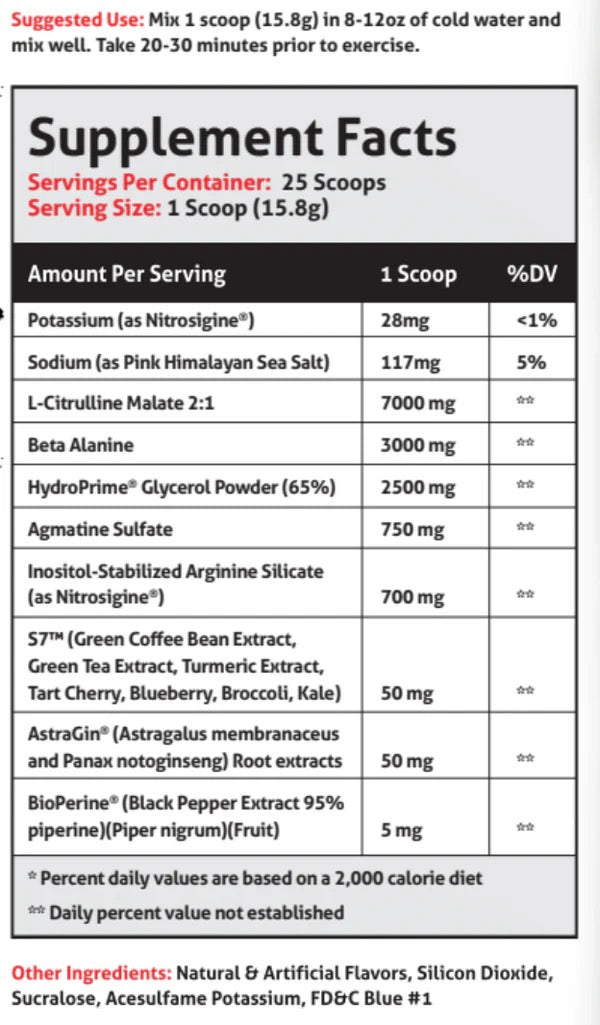FRONTLINE FORMULATIONS PUMPAGGEDON PREWORKOUT