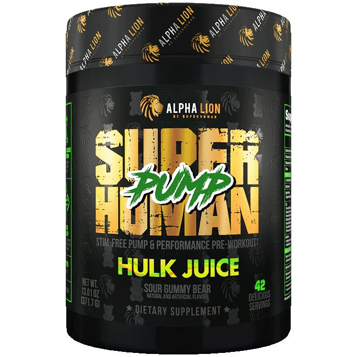 ALPHA LION SUPER HUMAN PUMP PREWORKOUT