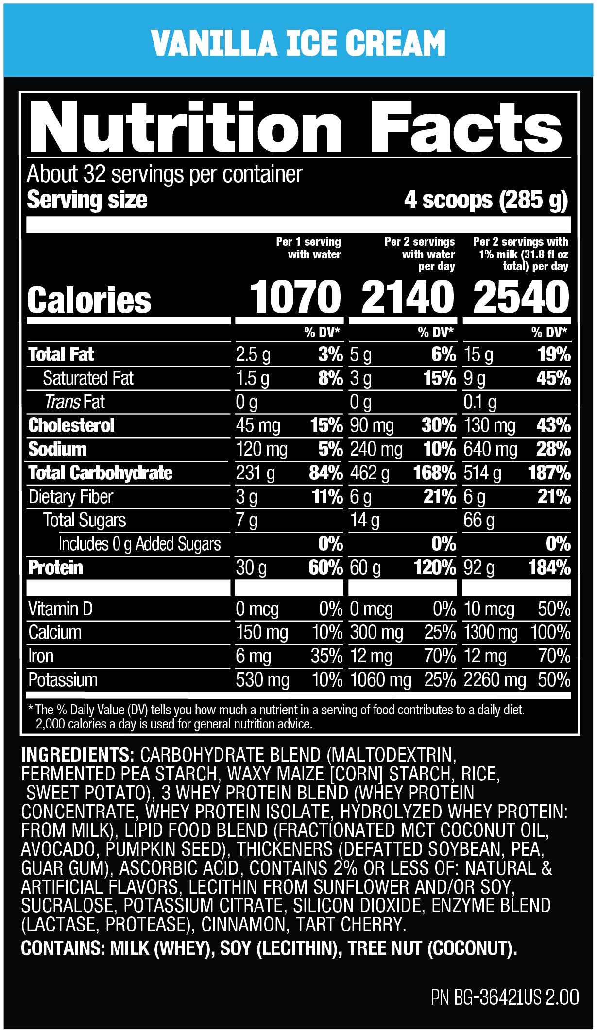 MUTANT MASS EXTREME 20LB PROTEIN