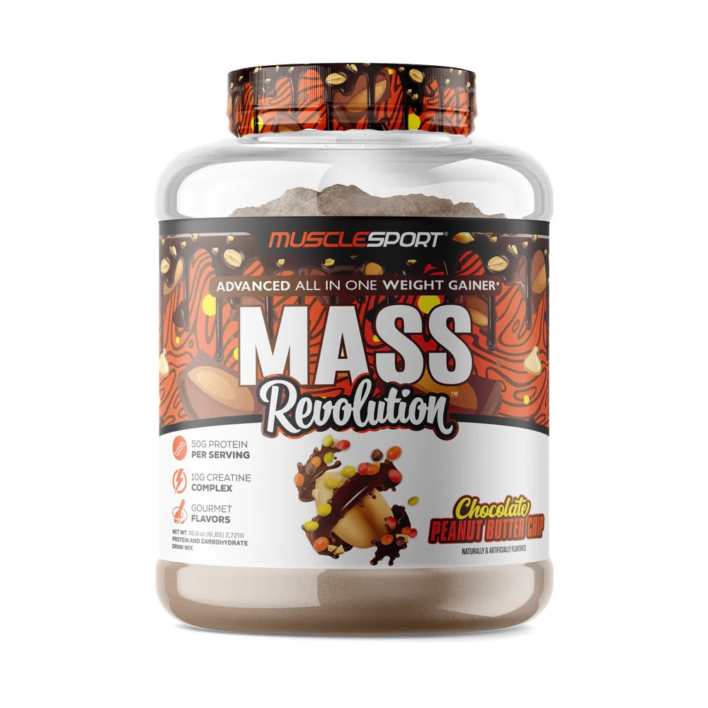 MUSCLE SPORT MASS REVOLUTION PROTEIN