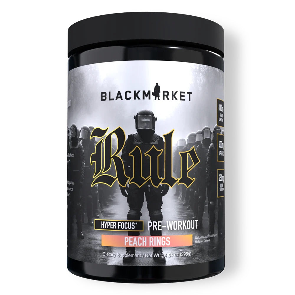 BLACK MARKET RULE PREWORKOUT