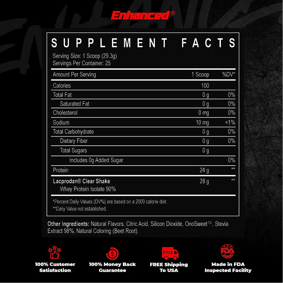 ENHANCED IO CLEAR WHEY PROTEIN