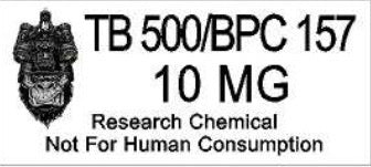 TB500/BPC157 10mg PEPTIDE