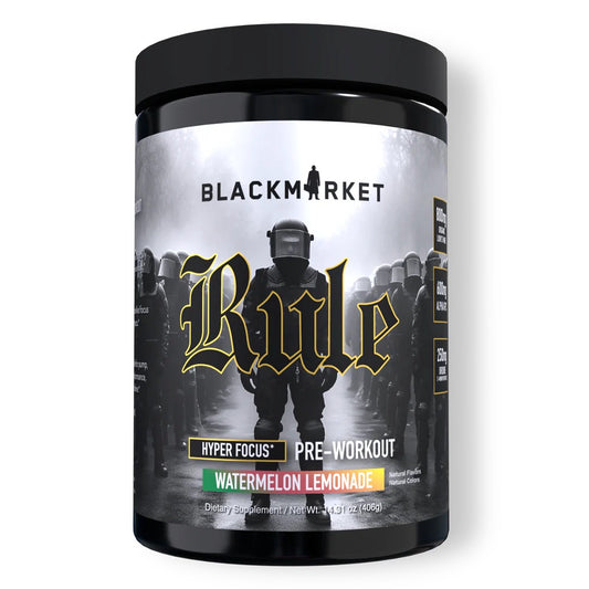 BLACK MARKET RULE PREWORKOUT