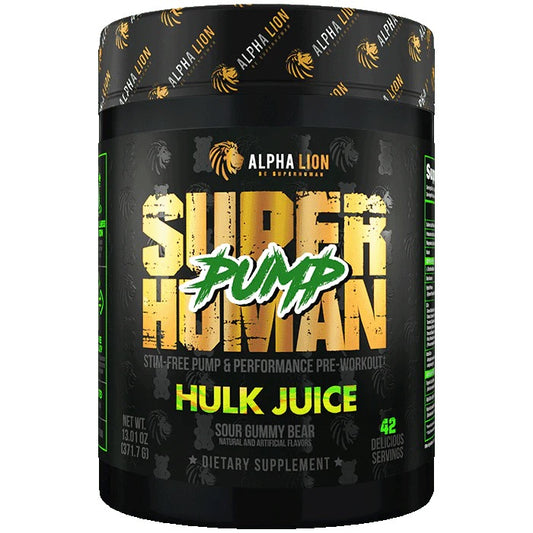 ALPHA LION SUPER HUMAN PUMP PREWORKOUT